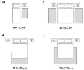 Covor crem 80x150 cm Molier – Universal