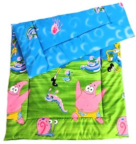 Set pilota + perna, 150x100 cm, sponge bob