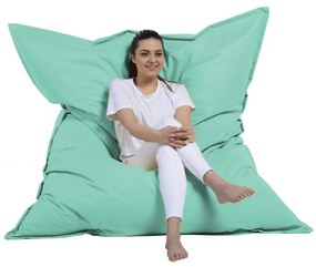 Fotoliu Puf Bean Bag Giant Cushion, 140x180 cm, Turquoise