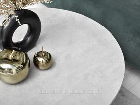 Măsuță de cafea Randolf Xl (beton + negru). 1111527