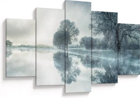 Tablou cu natura iarna (150x105 cm)