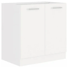 Dulap inferior Strolis 80 D 2F BB (alb). 809520