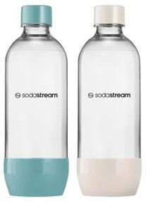 Sticlă Sodastream Jet Blue/Sand 2x 1 l, rezistentăla mașina de spălat vase