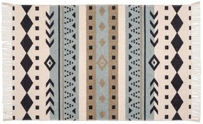 Covoras de baie, Wenko, Bere, 50 x 80 cm, bumbac, multicolor