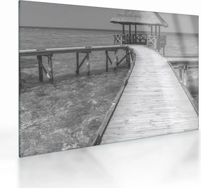 Tablou pe sticlă - Maldive (70x50 cm)