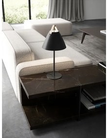 DFTP by Nordlux - Lampă de masă STRAP 1xE27/40W/230V negru