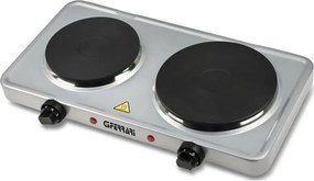 G3Ferrari G10122 - Plită electrică dublă 2500 W / 230 V, inox