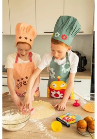 Set de bucătărie pentru copii din bumbac 4 buc Cupcakes - Tiseco Home Studio