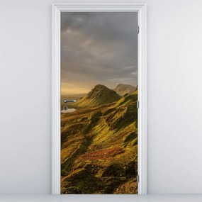 Fototapet pentru ușă - Munți (95x205cm)