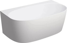 Cada freestanding compozit Omnires Valencia M+ BTW finisaj alb mat 148x86 cm