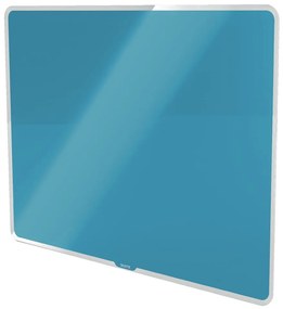 Tablă magnetică din sticlă Leitz Cosy, 60 x 40 cm, albastru