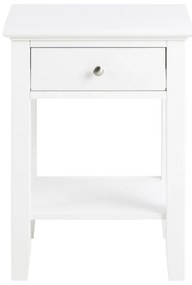 Noptieră LARA alb