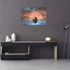 Tablou - Ilustrație a unui războinic (70x50 cm)