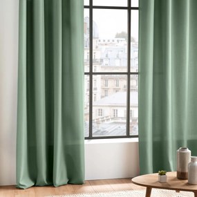 Draperie verde 140x260 cm Essentiel – douceur d'intérieur