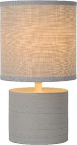 Lucide 47502/81/36 - Lampă de masă GREASBY 1xE14/40W/230V gri