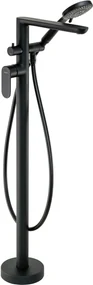 Alpinia Black Baterie stativa finisaj negru cu montaj pe pardoseala pentru cada freestanding BGA_N17M