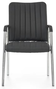 Scaun de dining KIVI, 1 buc., negru