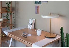 Veioză albă LED cu intensitate reglabilă cu abajur din metal (înălțime 41,5 cm) Asteria Table – UMAGE