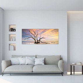 Tablou - Copacul în ocean (120x50 cm)
