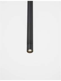Pendul LED design liniar ELETTRA negru