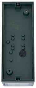 Lampă de perete modernă verde închis cu 2 lumini GU10 70mm IP54 - Baleno