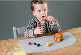 Suport din silicon pentru masă Kindsgut Rainbow, 48 x 25 cm, albastru