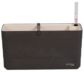 Jardinieră din plastic cu sistem de auto-irigare 39,5 cm Berberis – Plastia