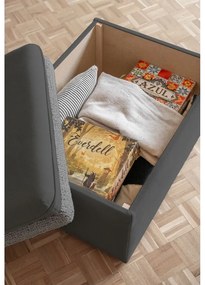 Taburet gri închis Wilson – Miuform