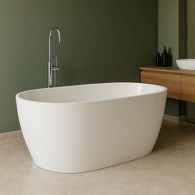 Cada de baie freestanding compozit 150x70, ovala, Foglia Cecilia