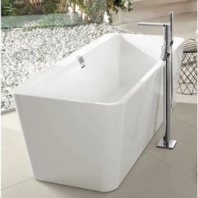 Cada freestanding din compozit Villeroy&Boch Squaro Edge12 180x80 cm Quaryl