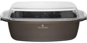 Valdinox Aurum Vas de copt cu capac, 32 x 21 cm