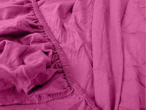 Cearsaf Jersey HIGHFIT purpurove 90 x 200 cm