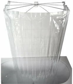 RIDDER 58200 Cabină de duș pliabilă Ombrella 100 x70 cm, transparentă