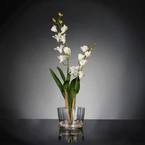 Aranjament floral elegant, design LUX ETERNITY ALFEO CYMBIDIUM