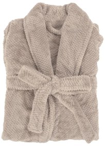 Halat taupe L/XL din micropluș/cocolino Pippa – Tiseco Home Studio