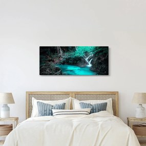 Tablou - Oază turcoaz (120x50 cm)