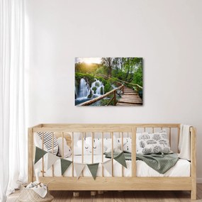 Tablou - Lacurile Plitvice (70x50 cm)