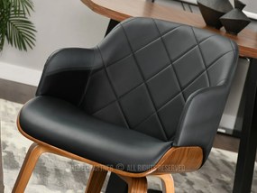 Scaun Sorien K (negru + nuc). 1111268