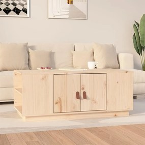 vidaXL Măsuță de cafea, 100x50x41 cm, lemn masiv de pin