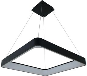 Brilagi - Lustră LED reglabilă pe cablu FALCON II, 125W/230V, 60x60 cm, negru, cu telecomandă