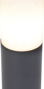 Lampă de stâlp gri antracit 45 cm IP44 - Rox