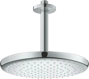 Palarie si brat de dus crom Grohe Tempesta 250 rotunda