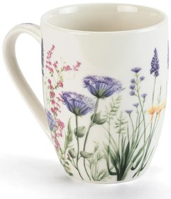Set de căni din porţelan GRĂDINĂ DE LAVANDĂ în cutie cadou 350 ml 2 buc