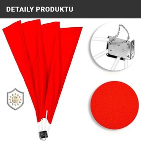 STILISTA Paravan de balcon, 140 x 140 cm, verde