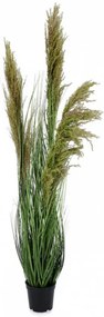 Planta artificiala decorativa cu ghiveci, 96,5 cm, Pampas Bizzotto