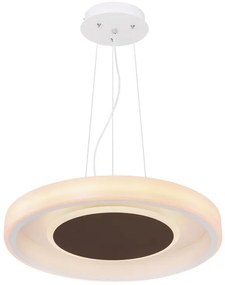 Lustra suspendata LED dimabila cu telecomanda design modern GOFFI 48398-40H GL