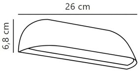 Aplică LED de exterior Nordlux FRONT LED/9,5W/230V IP44