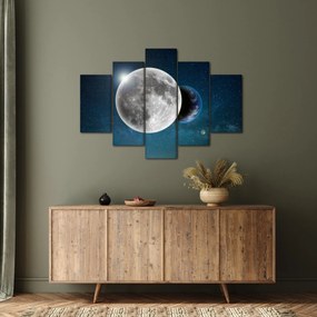 Tablou - Pământul în eclipsa de lună (150x105 cm)