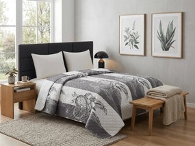 Cuvertura de pat TIRSO gri-alb Dimensiune: 220 x 240 cm