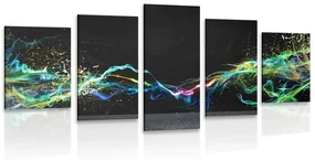 Tablou 5-piese abstract modern